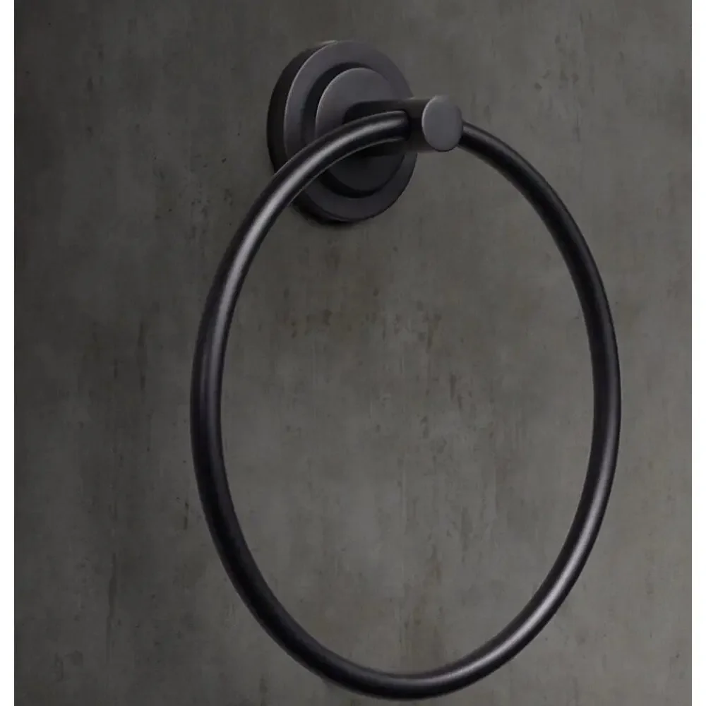 RH Restoration Hardware Spritz Towel Ring | Finish: Bronze